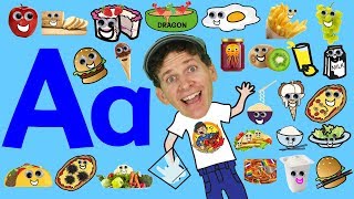 Food Alphabet Phonics Song for Kids | Do You Like Apples? Song  | Learning Food and ABCs