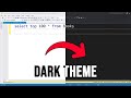 How to Enable Dark Theme in SQL Management Studio | MySQL Workbench |  SQL Management Studio