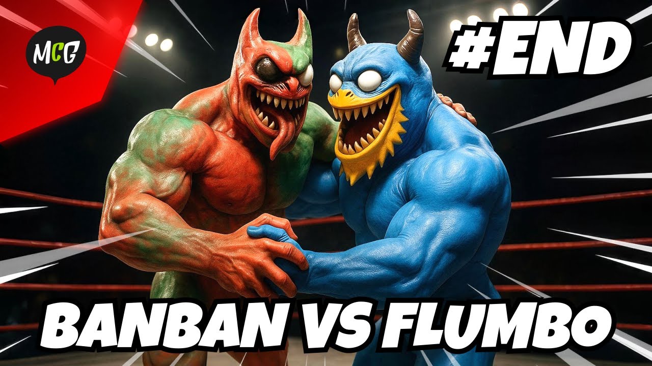 Pertarungan Sengit Banban Vs Flumbo Garten Of Banban 8 Anti Devil