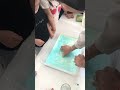 okul Öncesi nişasta deneyi making oobleck