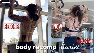 I Gained 15 Pounds of FAT... So I Challenged Myself for Two Months | Body Recomp Diaries Episode 1