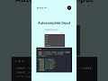 Autocomplete Input using Pure HTML 🔥
