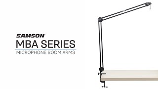 MBA Series Microphone Boom Arms