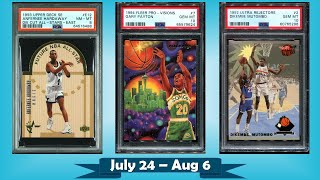 TOP 10 Highest Selling Basketball Cards from the Junk Wax Era on eBay No MJ/Shaq |Jul 24 - Au 6 Ep 6