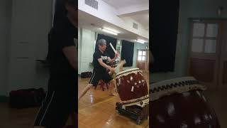 和太鼓　山呼　sanko　B #shorts #shortsvideo #taiko #japanesedrums #japan #drums