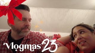 Vlogmas 23 - 3 chandeliers, 3 people, 3 hours