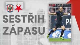 SESTŘIH UTKÁNÍ ZBROJOVKA BRNO - SLAVIA (0:4)