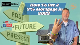 How To Get 3% Mortgage Loans in 2023 #creativefinace #realestate #Mentor