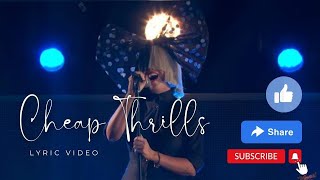Cheap Thrills - Sia feat. Sean Paul ll Boyce Avenue acoustic cover ( Lyrics Video)