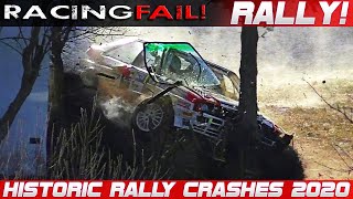 Historic Legend Rally Cars Crash Compilation 2020
