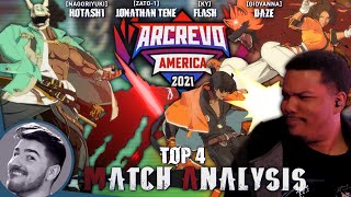 Strive Match Analysis: ArcRevo America T4 - Hotashi (Nago), Daze (Gio), Flash (Ky), Jonathan (Zato)