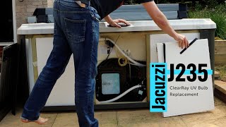 Changing the Jacuzzi ClearRay UV Bulb