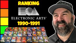 Ranking Electronic Arts Published Genesis Games 1990 -1991