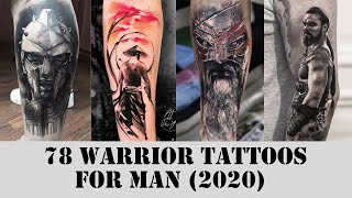 Best 78 Warrior Tattoos for Men (2024)