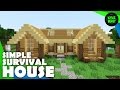 Minecraft Simple Starting Survival House! | Minecraft Listings Minecraft Simple Starting Survival House! | Minecraft Listings