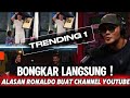 🔴 TRENDING!!  inilah alasan Ronaldo buat channel YouTube - ur. Cristiano - Cristiano Ronaldo channel