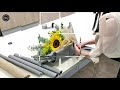 how to wrap sunflower bouquet by using eco korea wrapper u0026 tissue woven 太阳花花束包装教程 花藝教學