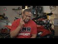 get rid of oem reflectors on a ducati ducabike caliper spacers unbox and install