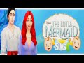 If ARIEL AND ERIC HAD CHILDREN!👶🏻I Disney LITTLE MERMAID Sims 4 I Genetics Challenge!Create a Sim