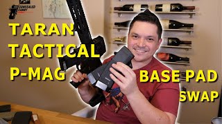 Taran Tactical P-Mag Extended Base Pad Swap | SUPER EASY