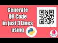 Generate QR codes in Python in 2 minutes[With Code]