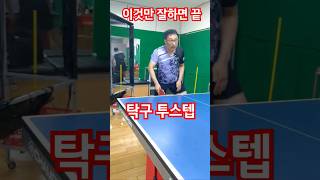 #Table Tennis Two Step #If you are good at this, you can move quickly #Footwork #Table Tennis Foot