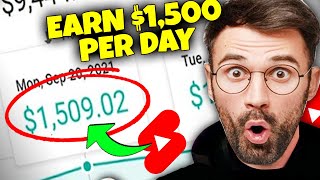 Earn $1,500 Per Day With YouTube Shorts (COMPLETE Tutorial) - Make Money Online 2022