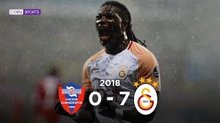 K. Karabükspor 0 - 7 Galatasaray | Maç Özeti | 2017/18