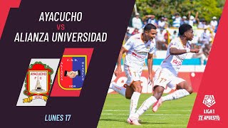 TRIUNFAZO DE LOS ZORROS Y CONSIGUEN SUS 3 PRIMEROS PUNTOS | Ayacucho vs. Alianza Universidad