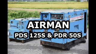 AIRMAN HOKUETSU INDUSTRIES PDS125S \u0026 PDR50S / Engine Starting Up