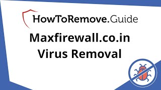 Maxfirewall.co.in Virus Removal Guide