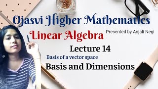 Lecture 14 Basis and Dimensions