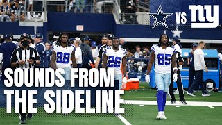 Sounds from the Sideline: Week 5 vs NYG | Dallas Cowboys 2021