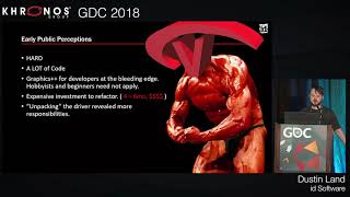 GDC 2018 Getting explicit How Hard is Vulkan really