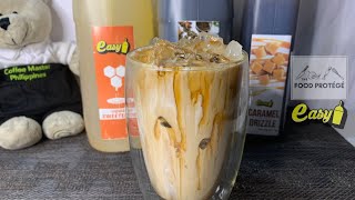 EASY BRAND  - Coffee | Iced Caramel Macchiato | NEW EASY BRAND CARAMEL DRIZZLE! The super EASY WAY!