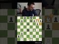 Brilliant Knight Sacrifice #chess#chessbrillantmoves#magnuscarlsen#fabianocaruana#hikarunakamura