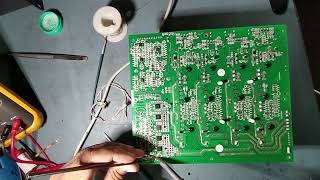 How to Repair Power Amplifier CROWN XLi 800 FAULT red light ON