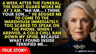 One Week After Son's Funeral, The Guard Called... What I Found Chilled Me To The Bone