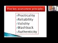 ELTSociety Webinar: Fundamental Assessment Principles, session i​