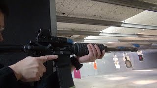 実弾射撃 コルト M4A1 自動小銃 フルオート (Colt M4A1 Rifle)