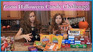 Gross Halloween Candy Challenge!