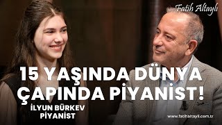 "8 yaşımda konservatuvara başladım" / Piyanist İlyun Bürkev & Fatih Altaylı