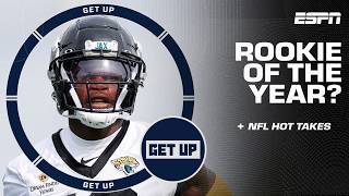 Travis Hunter winning offensive AND defensive rookie of the year?! 👀 🏆 | Get Up