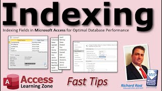 Indexing Fields in Microsoft Access Tables for Optimal Database Performance