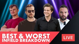 Best & Worst Infield Breakdown (PWF, A.G Hayden, and Kevin Wilder)