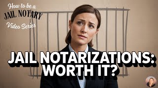 Jail Series Video 1: The Truth About Jail Notarizations: Is It Worth It for Notaries?