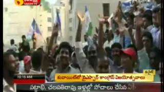 YSRCP Fans Celebrations At Kuwait