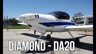 Diamond DA20. A Great Trainer For Pilots