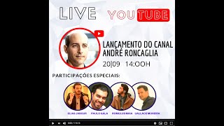 Live de Inauguração do Canal