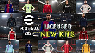 The Only eFootball 2025 Best KITS Video You Need! Every LICENSED KITS in eFootball 2025